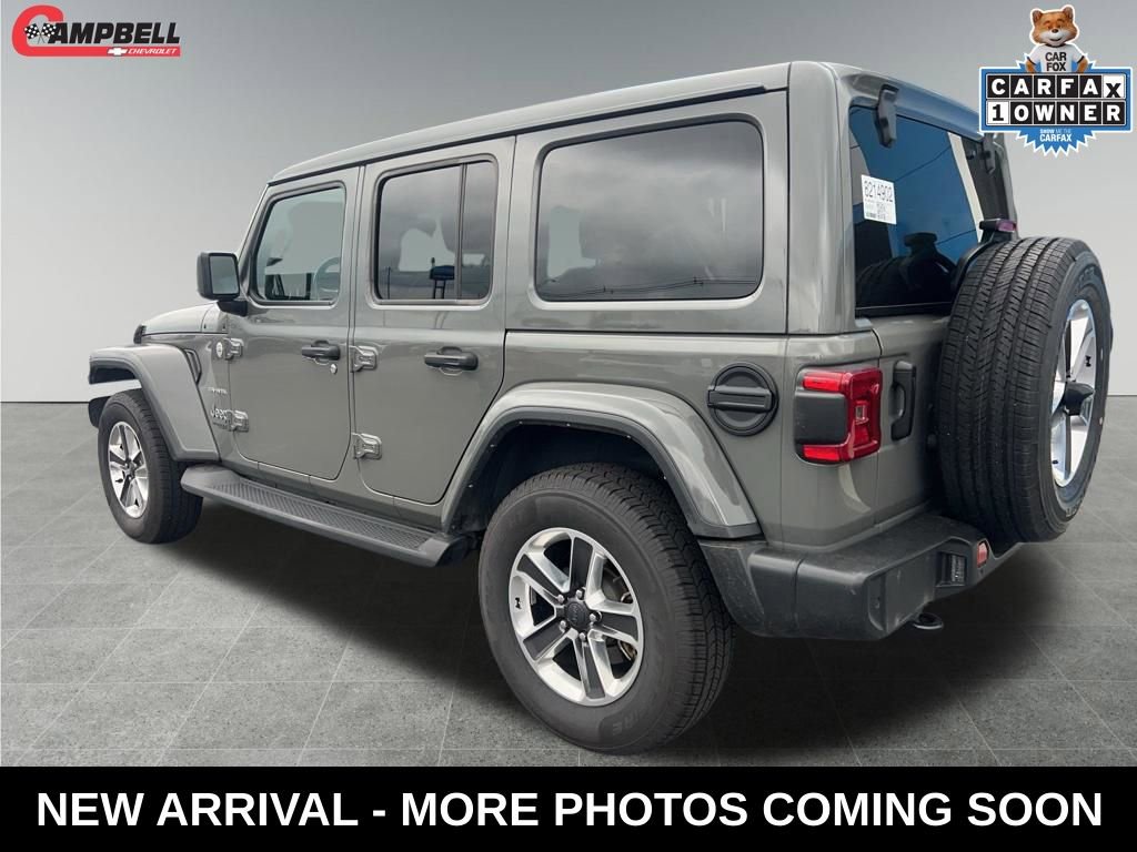Used 2021 Jeep Wrangler Unlimited Sahara AWD/4WD image 3