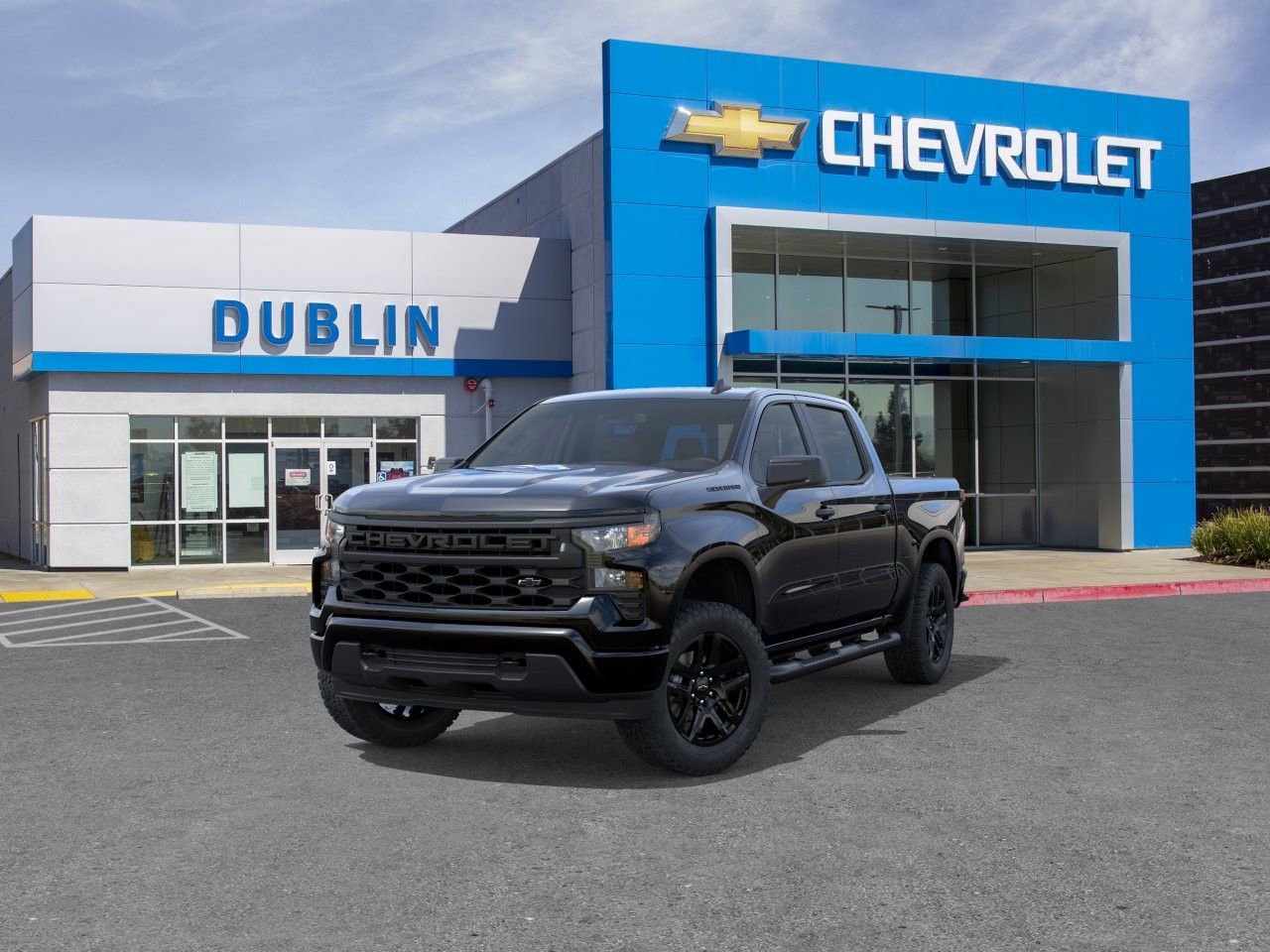 New 2026 Chevrolet Silverado 1500 Custom w/ Turbomax Blackout Package RWD image 9