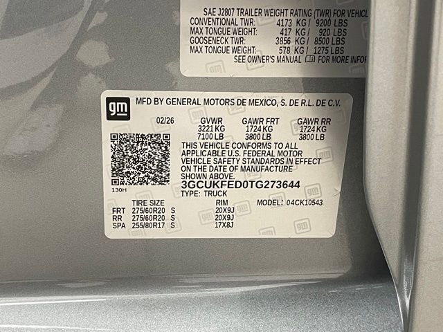 New 2026 Chevrolet Silverado 1500 LT Trail Boss w/ LT Trail Boss Premium Package image 27