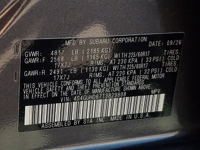 New 2026 Subaru Crosstrek 2.5i Premium AWD/4WD image 20