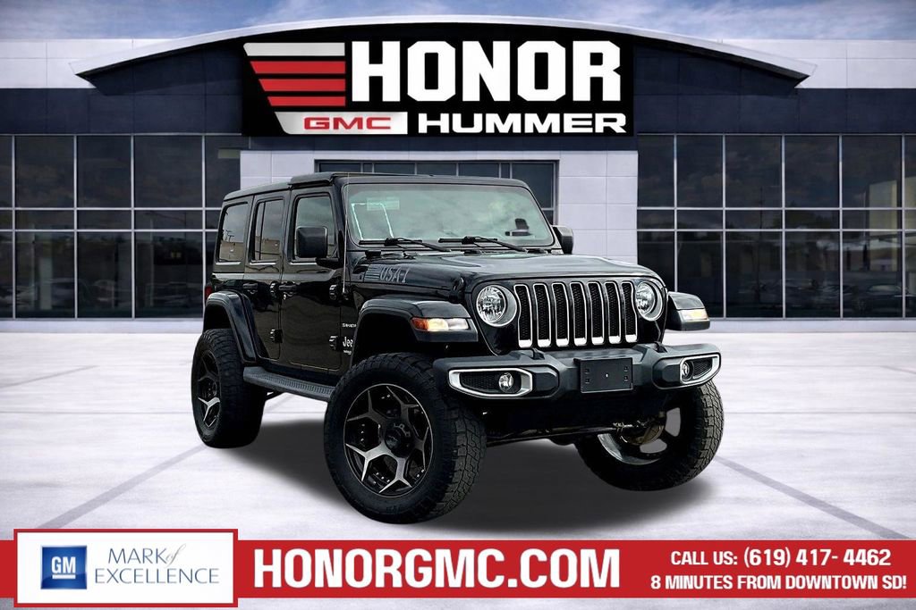 Used 2019 Jeep Wrangler Unlimited Sahara image 1