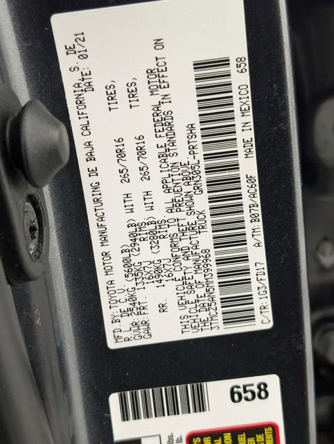 Used 2021 Toyota Tacoma TRD Off-Road w/ Technology Package image 35