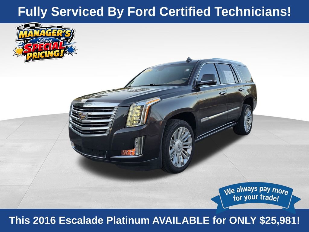 Used 2016 Cadillac Escalade Platinum
