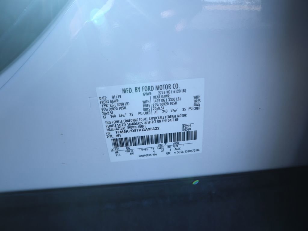 Used 2019 Ford Explorer XLT w/ Equipment Group 202A image 35