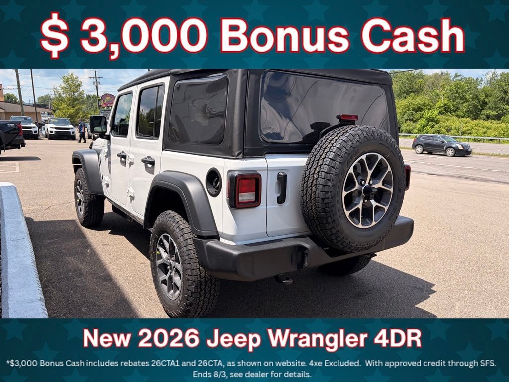 New 2026 Jeep Wrangler Unlimited Sport AWD/4WD image 9