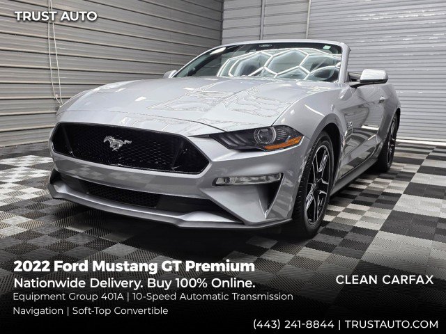 Used 2022 Ford Mustang GT Premium w/ Equipment Group 401A