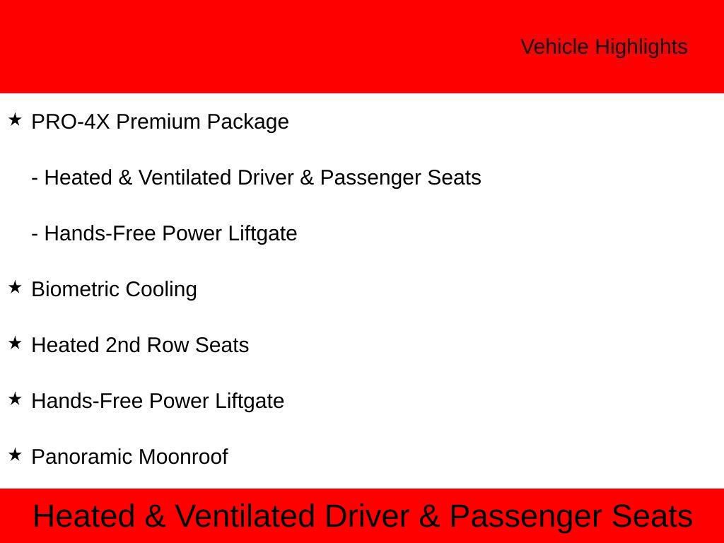 Used 2025 Nissan Armada PRO-4X w/ Pro-4X Premium Package image 16