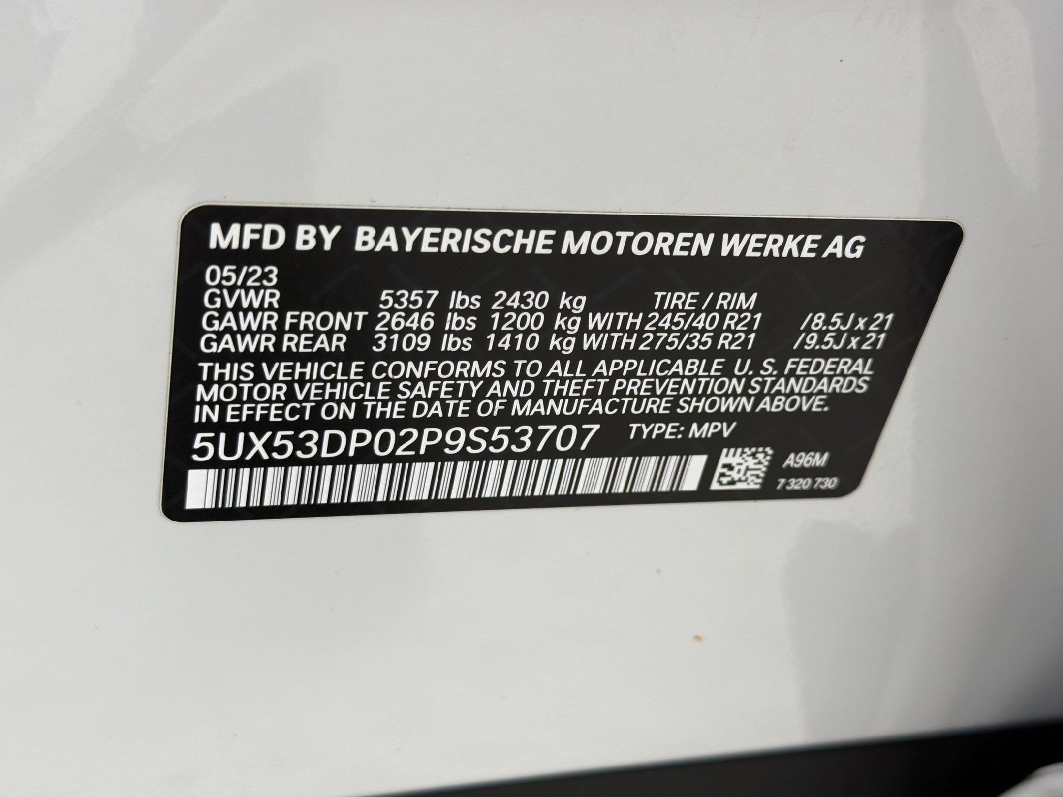 Used 2023 BMW X3 xDrive30i w/ Premium Package AWD/4WD image 24