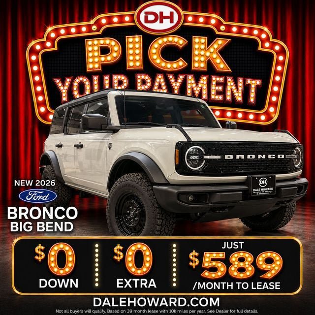 New 2026 Ford Bronco Big Bend AWD/4WD video 1