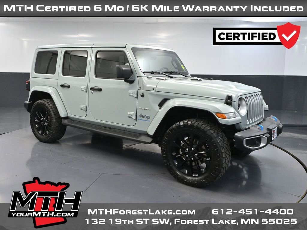 Used 2023 Jeep Wrangler Sahara 4xe w/ Cold Weather Group