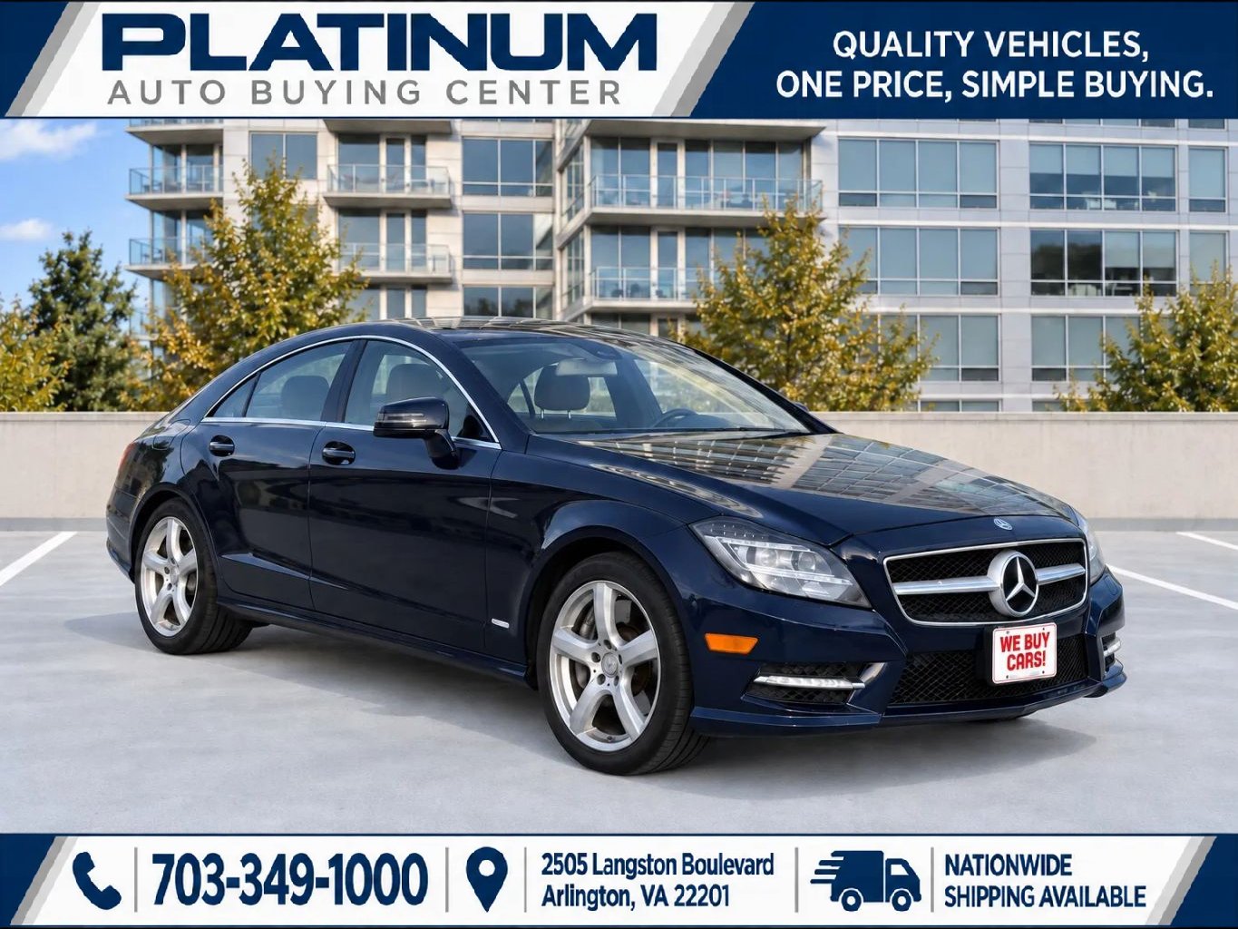 Used 2012 Mercedes-Benz CLS 550 4MATIC