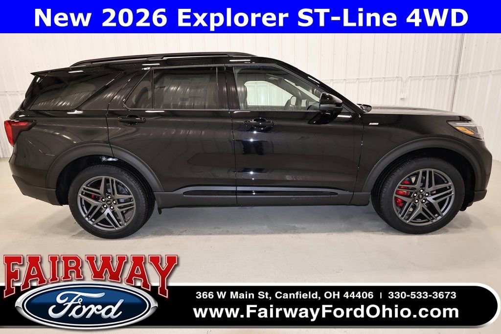 New 2026 Ford Explorer ST-Line w/ ST-Line Street Pack
