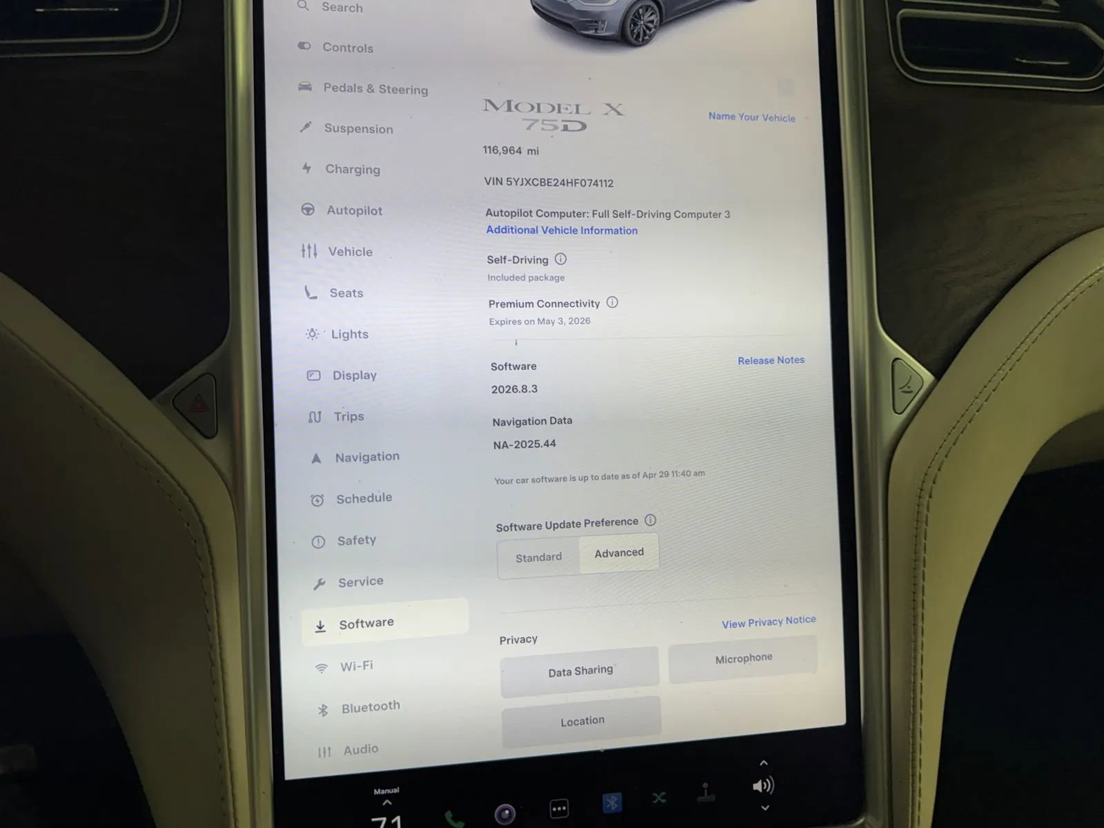 Used 2017 Tesla Model X 100D AWD/4WD image 18