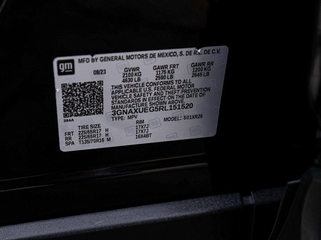 Used 2024 Chevrolet Equinox LT w/ LPO, Floor Liner Package image 16