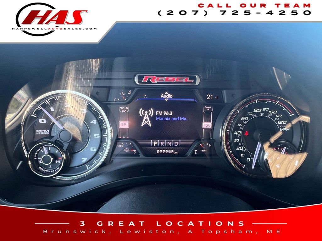 Used 2020 RAM 1500 Rebel AWD/4WD image 15