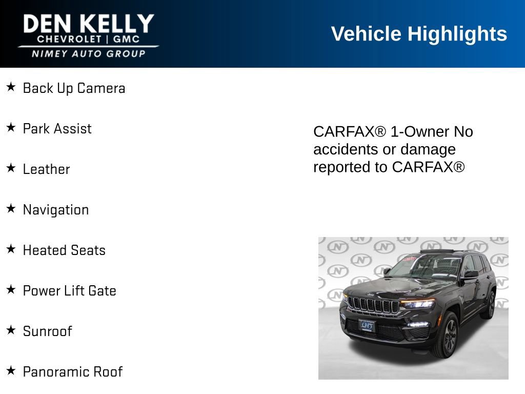 Used 2022 Jeep Grand Cherokee Limited 4xe AWD/4WD image 5