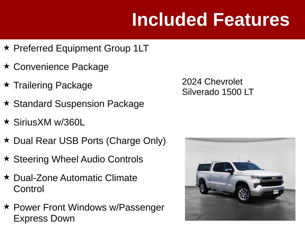Used 2024 Chevrolet Silverado 1500 LT AWD/4WD image 3
