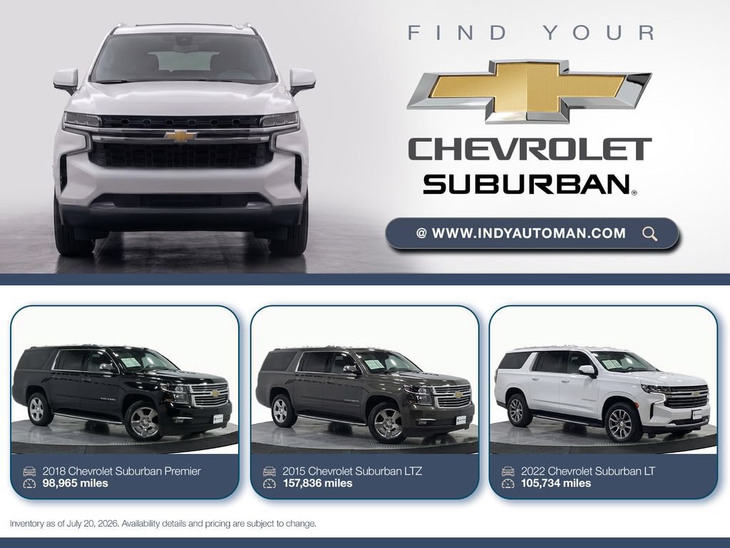 Used 2022 Chevrolet Suburban LT AWD/4WD image 18