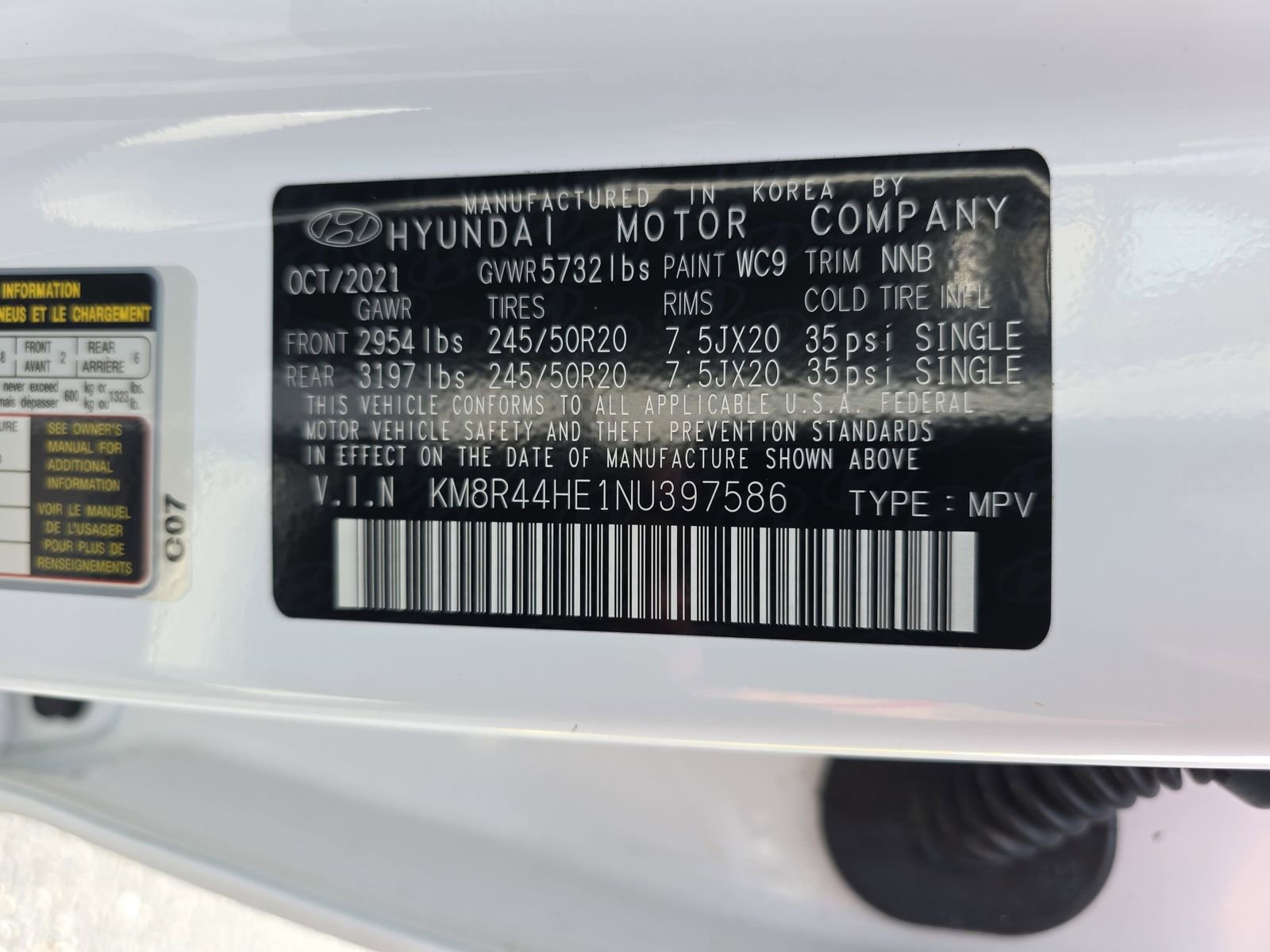 Used 2022 Hyundai Palisade SEL w/ 8P Bench Seat Package image 36