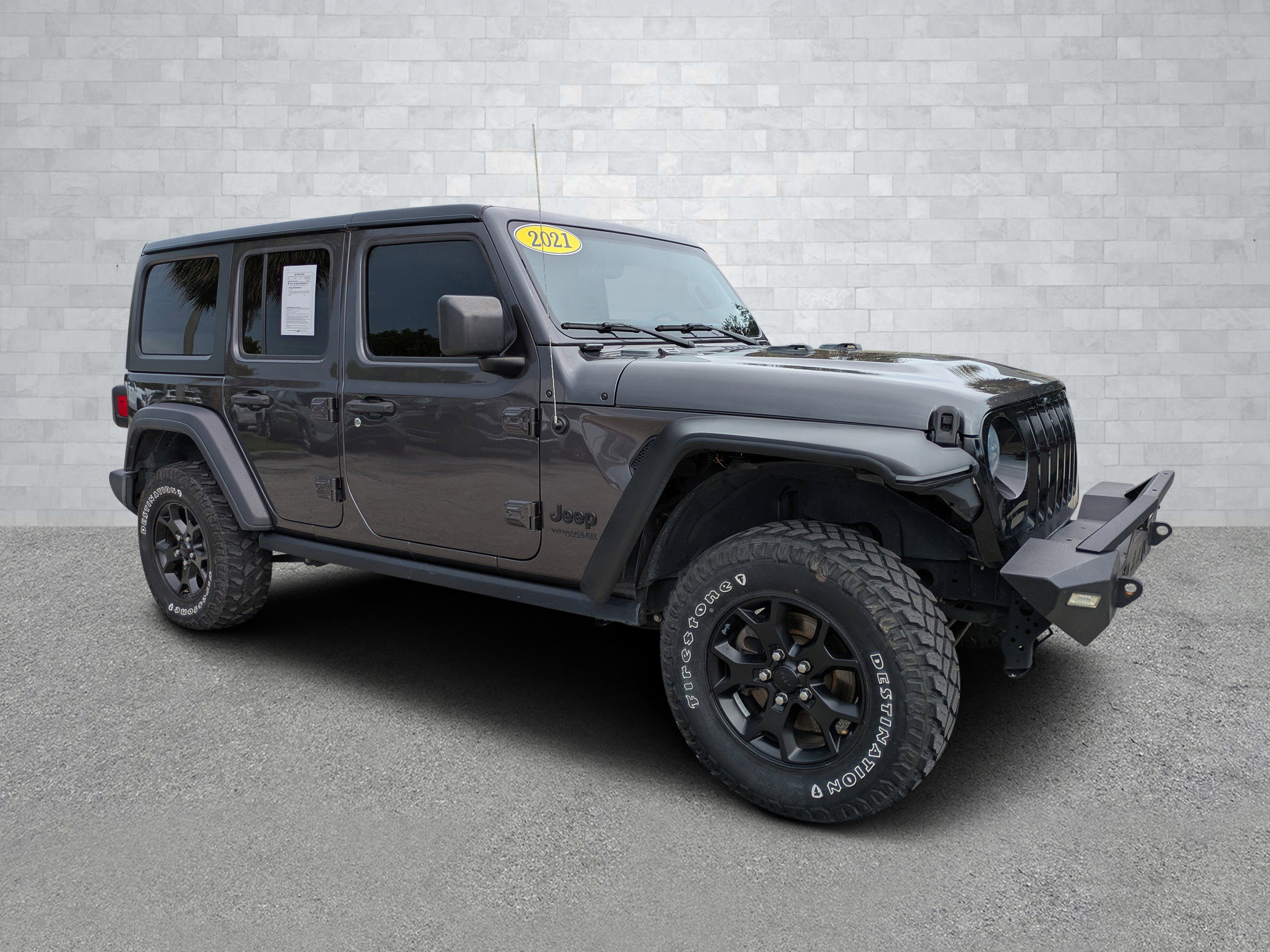 Used 2021 Jeep Wrangler Unlimited Sport