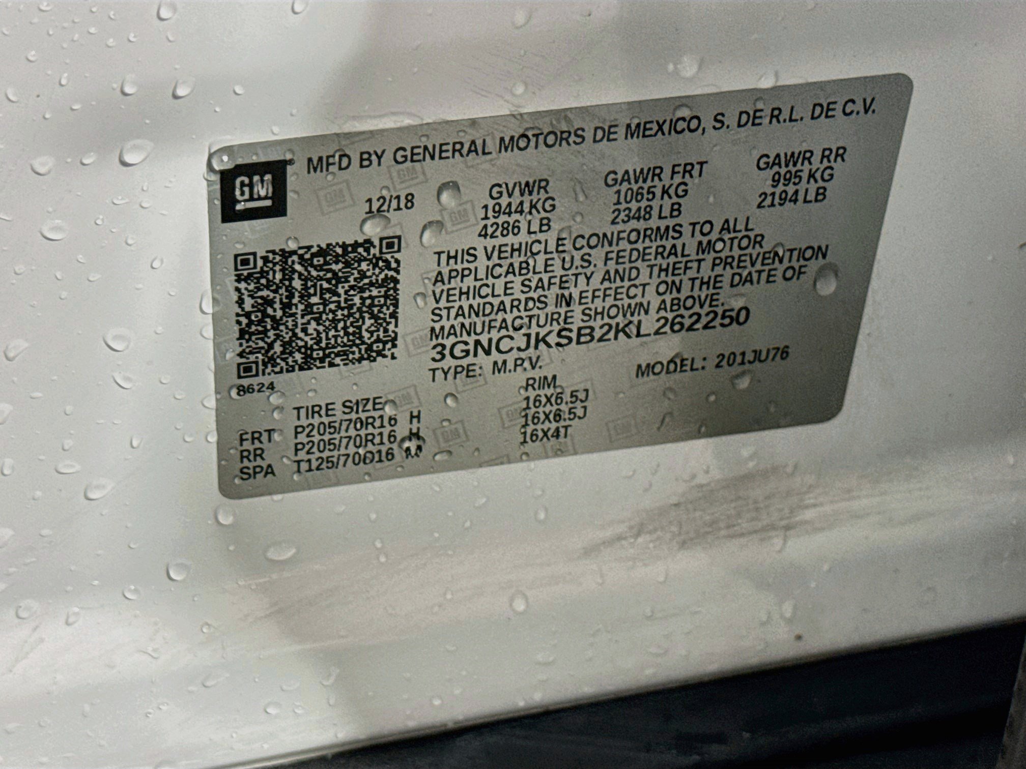 Used 2019 Chevrolet Trax LS FWD image 38
