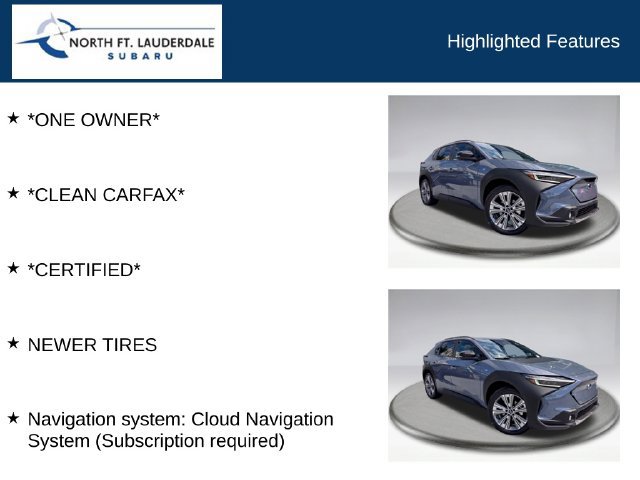 Certified 2023 Subaru Solterra AWD image 9