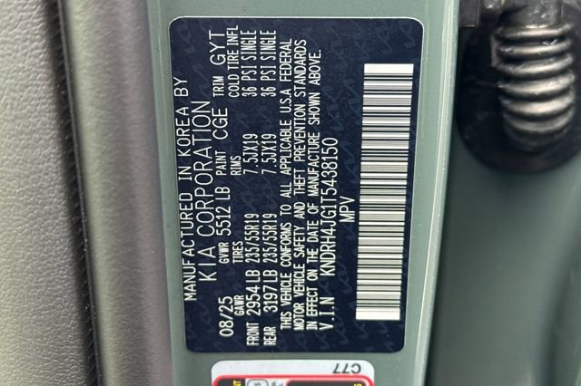 New 2026 Kia Sorento EX image 38