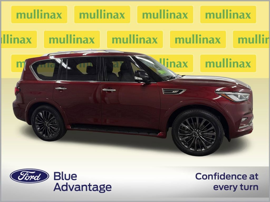 Used 2021 INFINITI QX80 Premium Select w/ Cargo Package RWD video 2