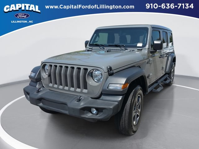 Used 2023 Jeep Wrangler Unlimited Sport w/ Sun And Sound Package AWD/4WD image 1