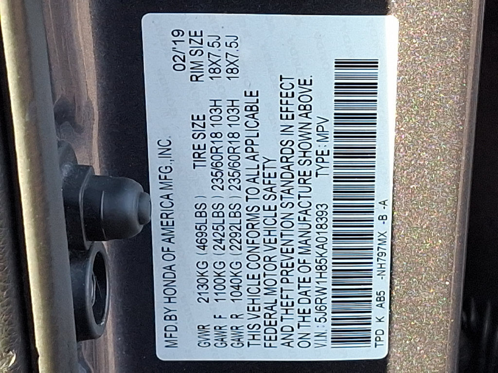 Used 2019 Honda CR-V EX-L image 25