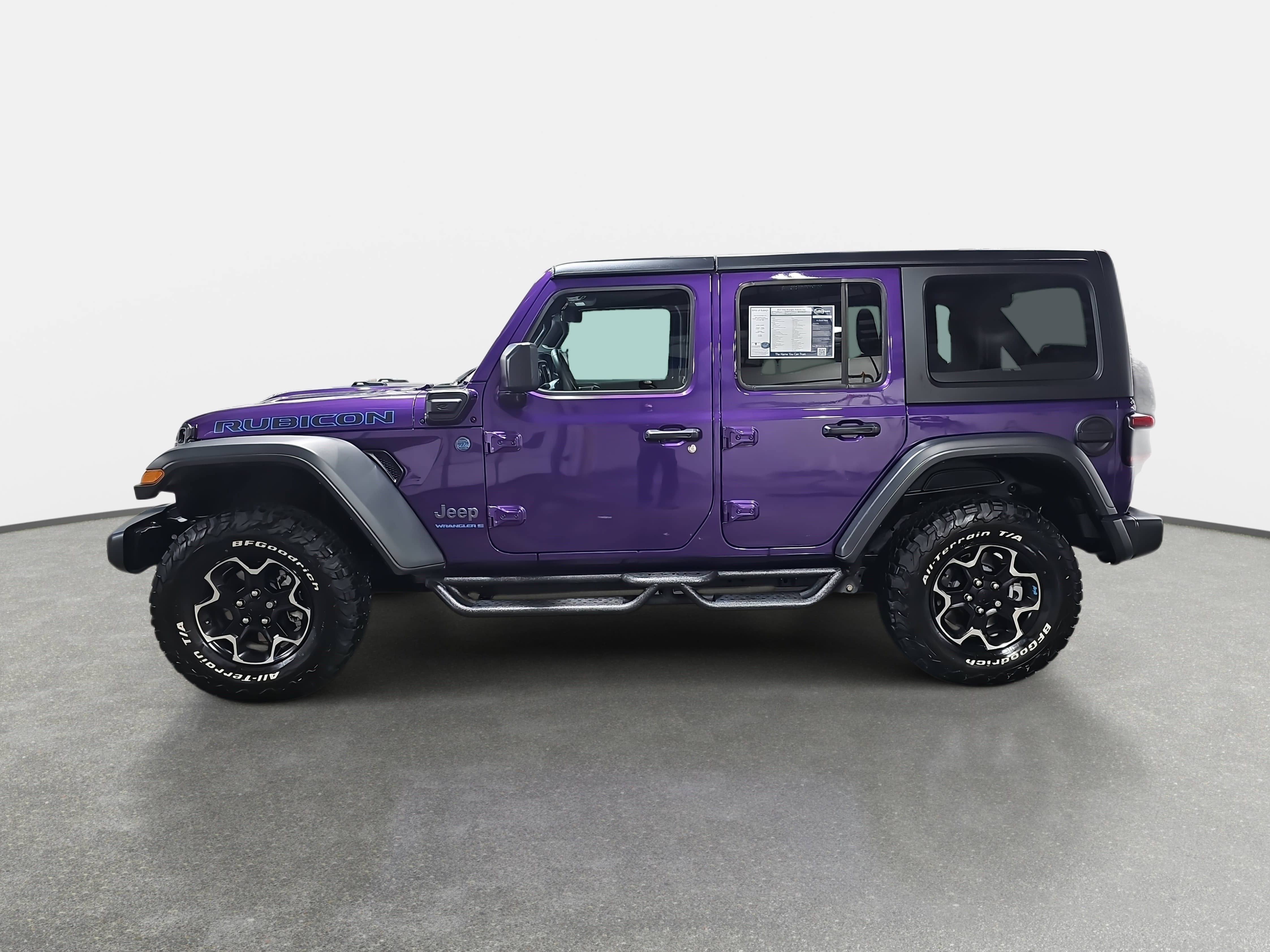 Used 2023 Jeep Wrangler Unlimited Rubicon 4xe w/ Safety Group image 8