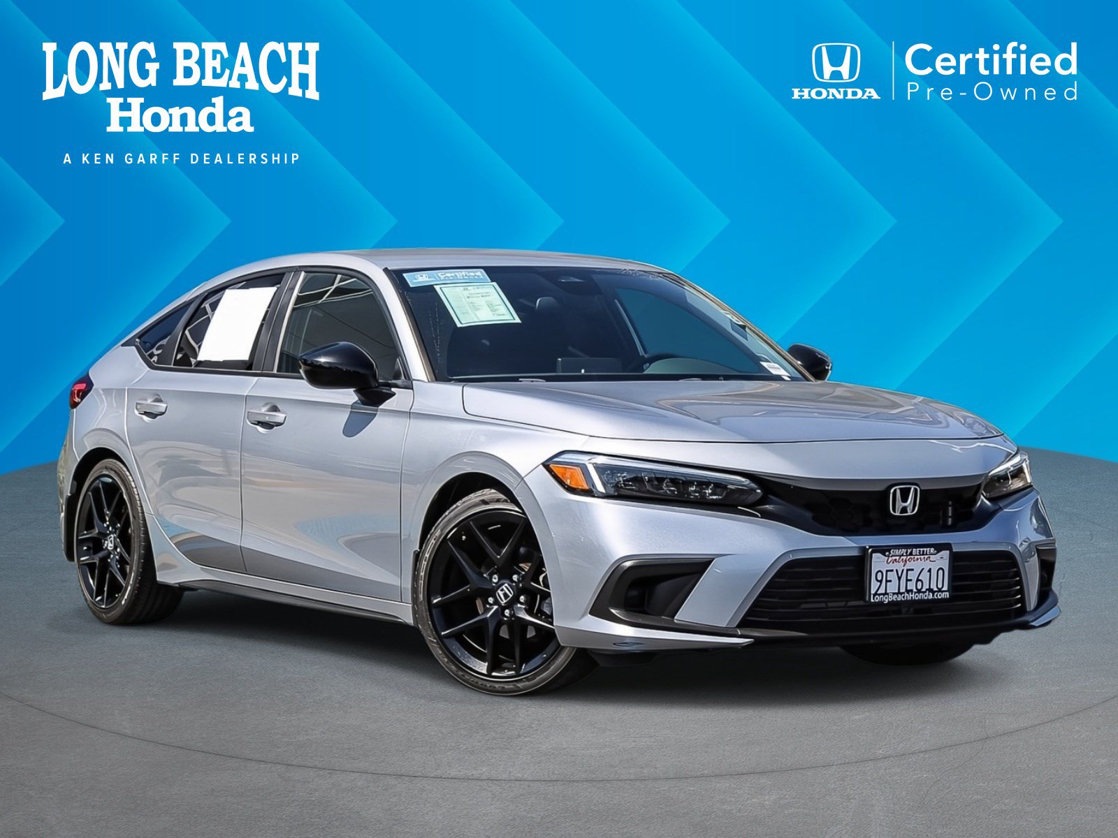 Certified 2023 Honda Civic Sport