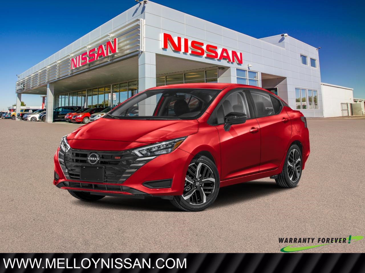 New 2025 Nissan Versa SR w/ Trunk Package image 1