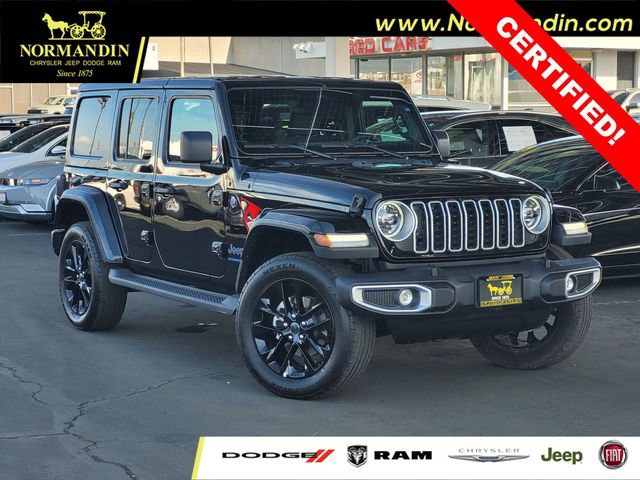 Certified 2025 Jeep Wrangler Unlimited Sahara image 1