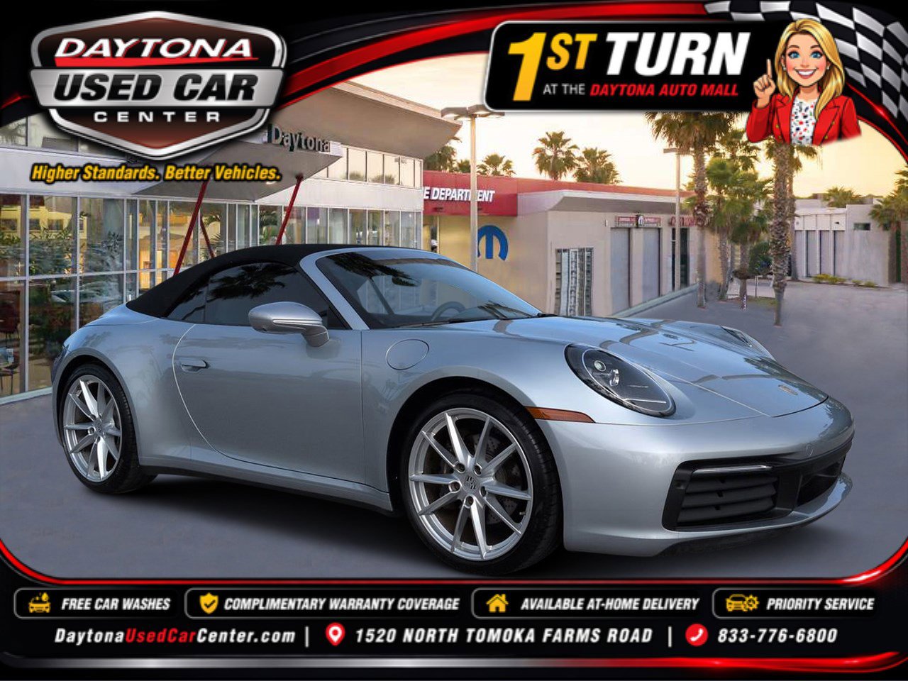Used 2022 Porsche 911 Carrera RWD image 1