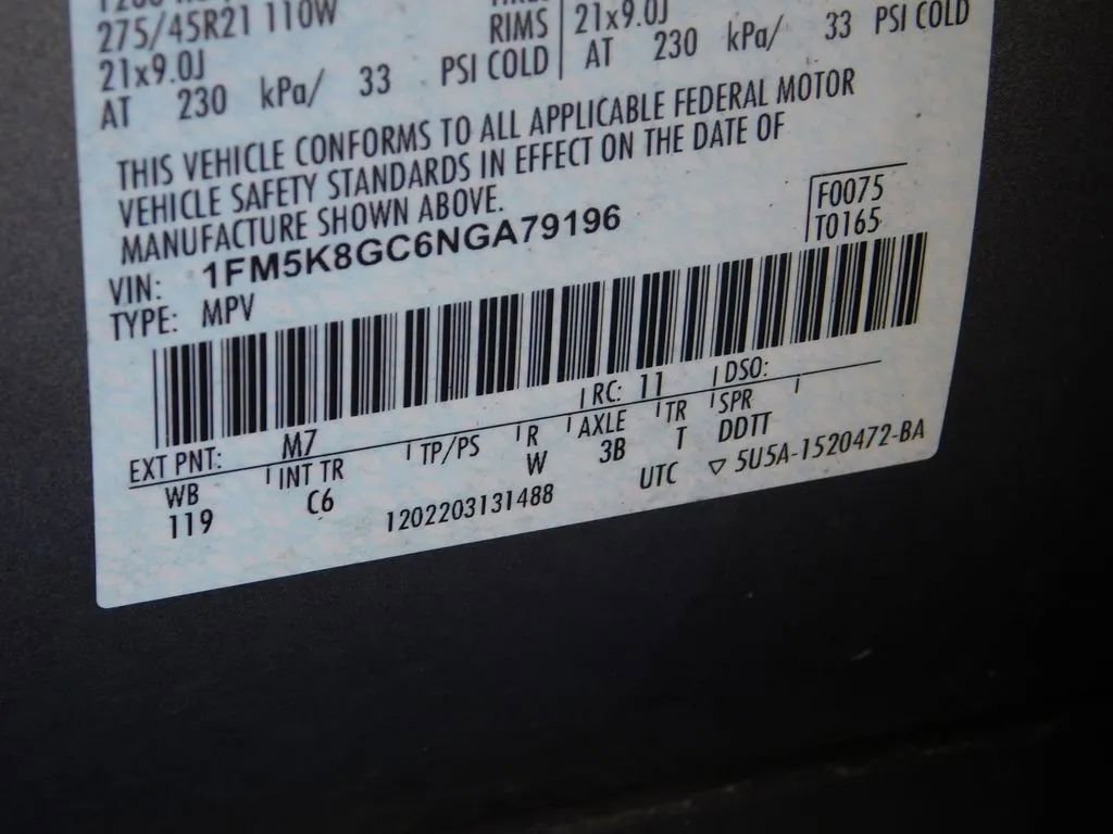 Used 2022 Ford Explorer ST w/ Equipment Group 401A image 28