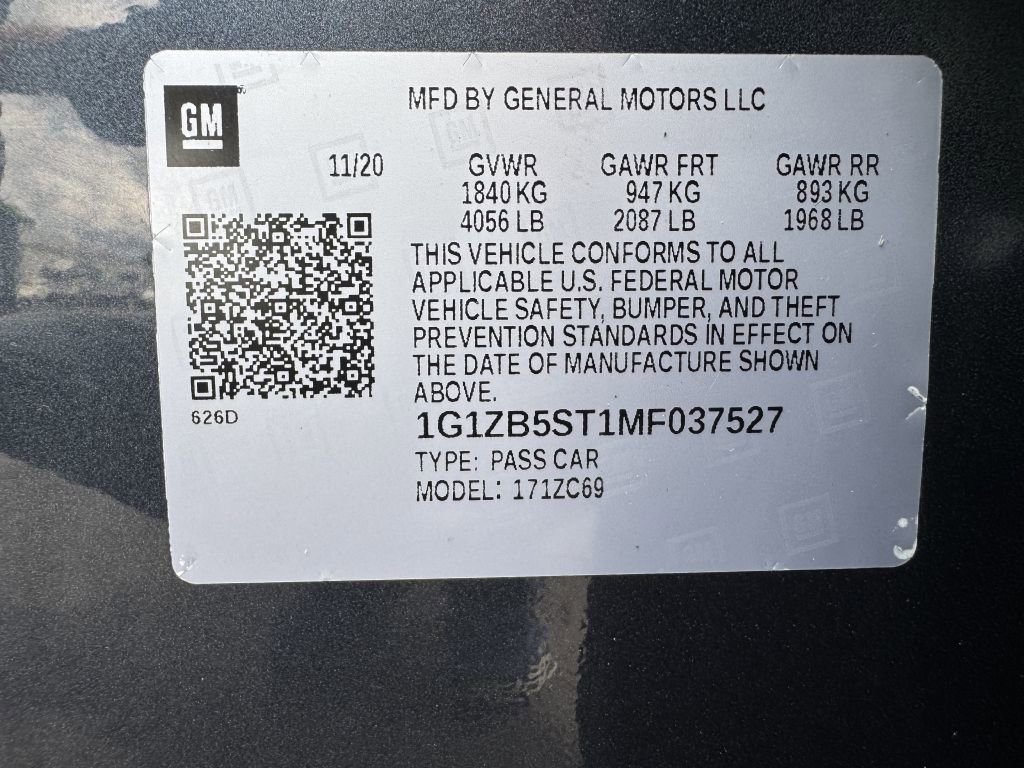 Used 2021 Chevrolet Malibu LS image 15