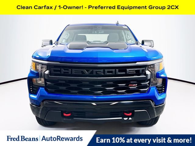 Certified 2023 Chevrolet Silverado 1500 Custom Trail Boss w/ LPO, Dark Essentials Package AWD/4WD image 2