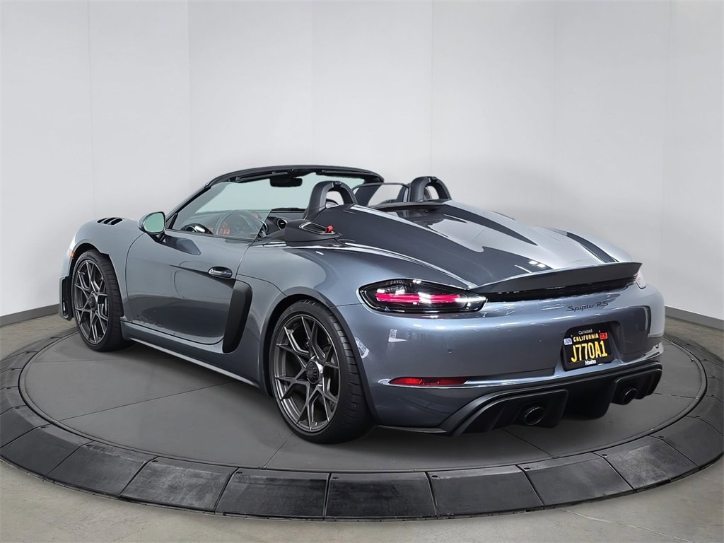 Certified 2024 Porsche 718 Boxster Spyder RS image 3