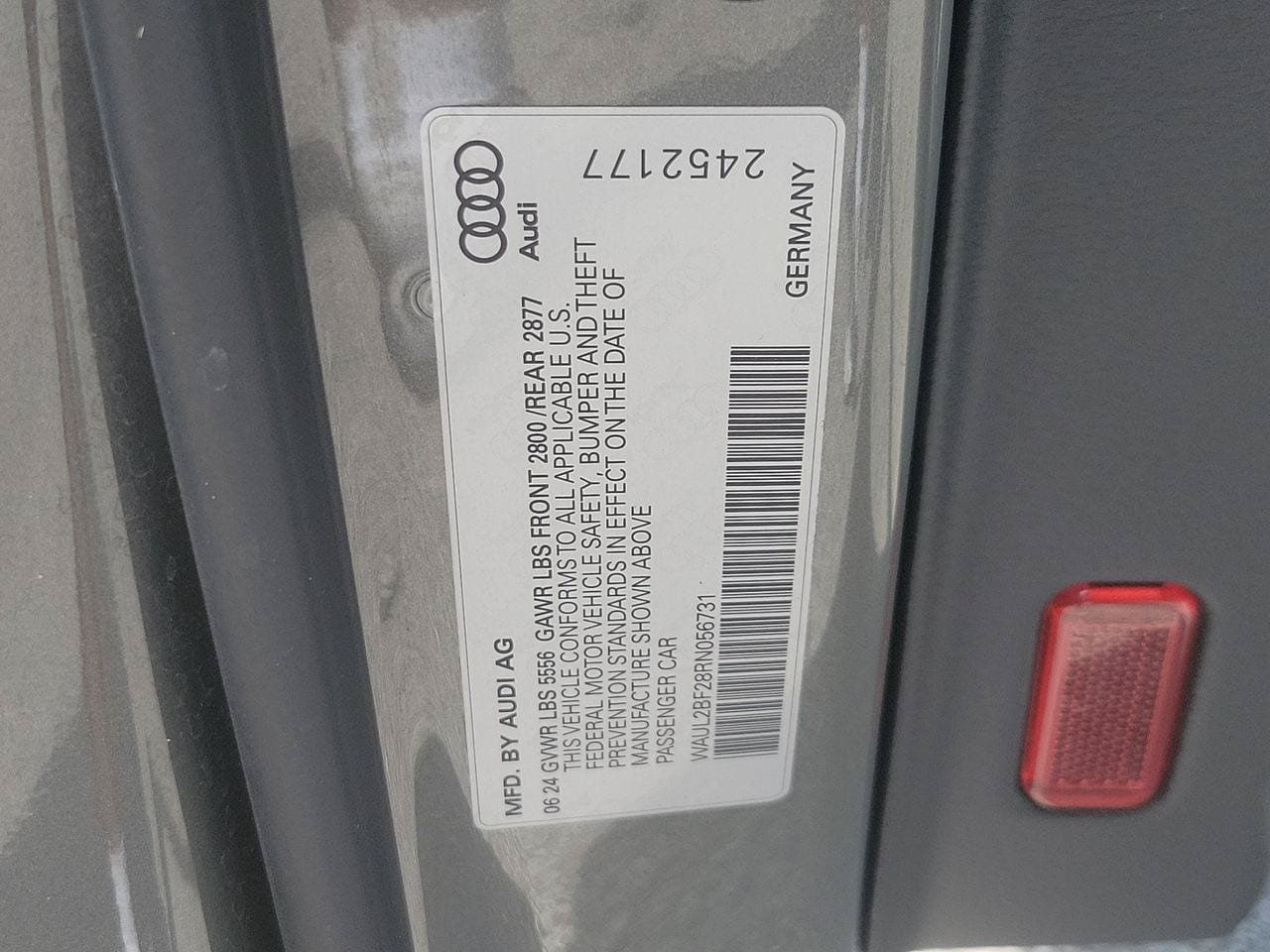 Used 2024 Audi A6 Premium Plus AWD/4WD image 30