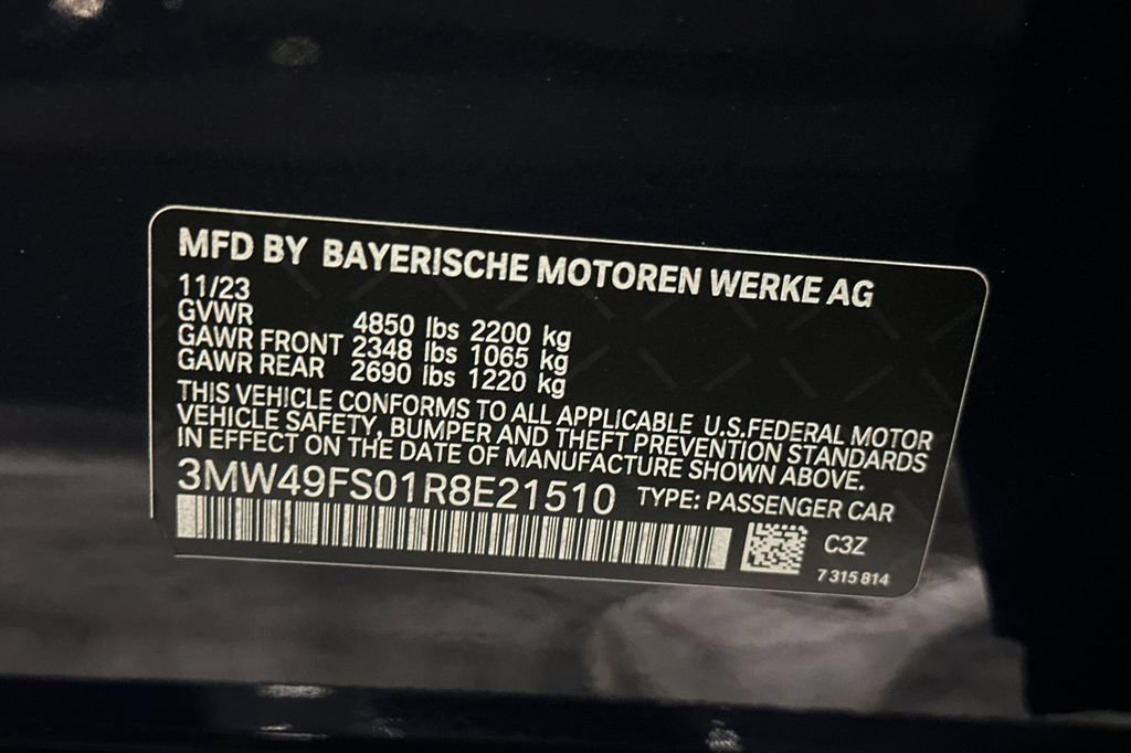 Used 2024 BMW M340i w/ Premium Package RWD image 37