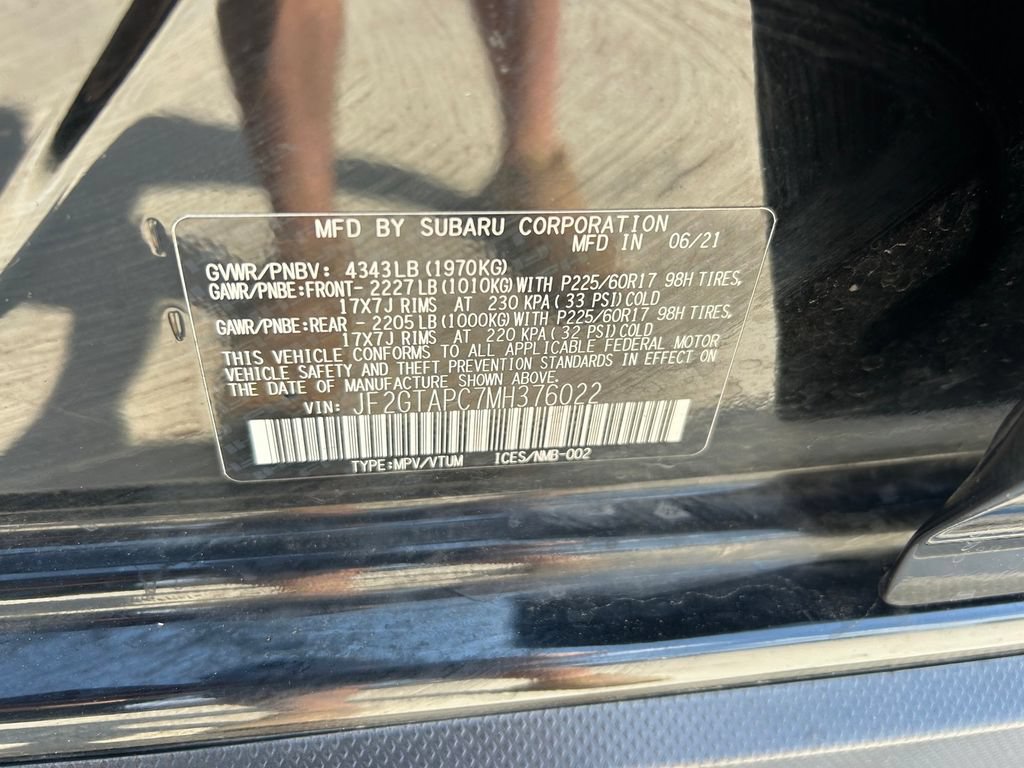 Used 2021 Subaru Crosstrek 2.0i Premium AWD/4WD image 10