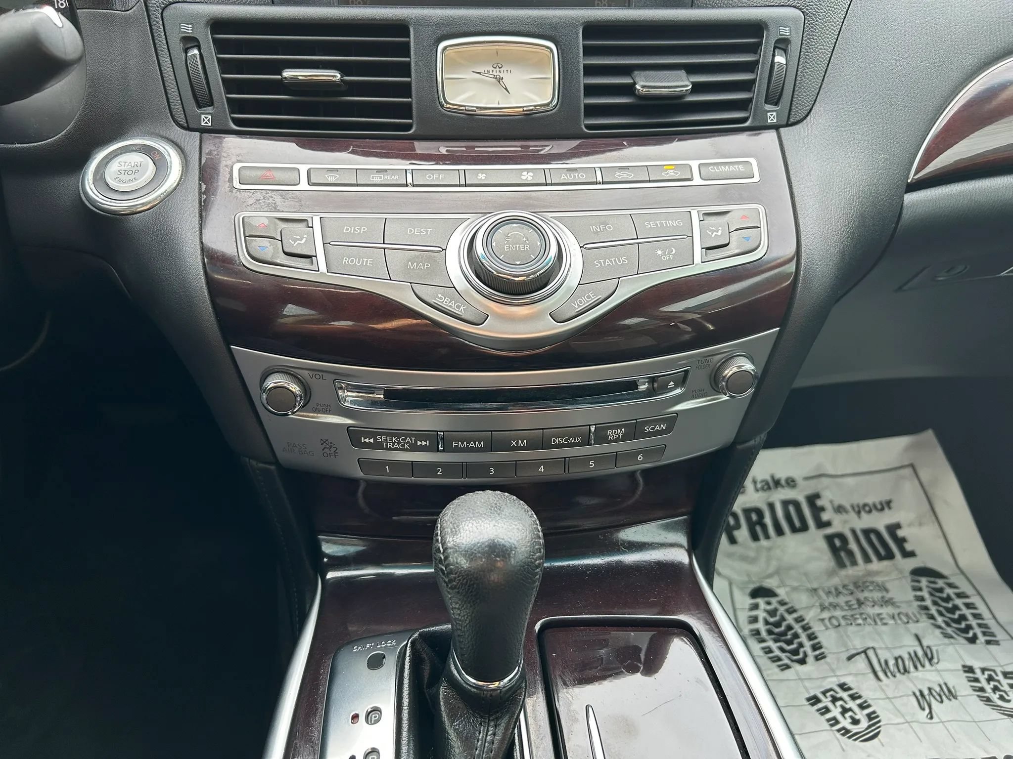 Used 2012 INFINITI M37 w/ Premium Pkg RWD image 25