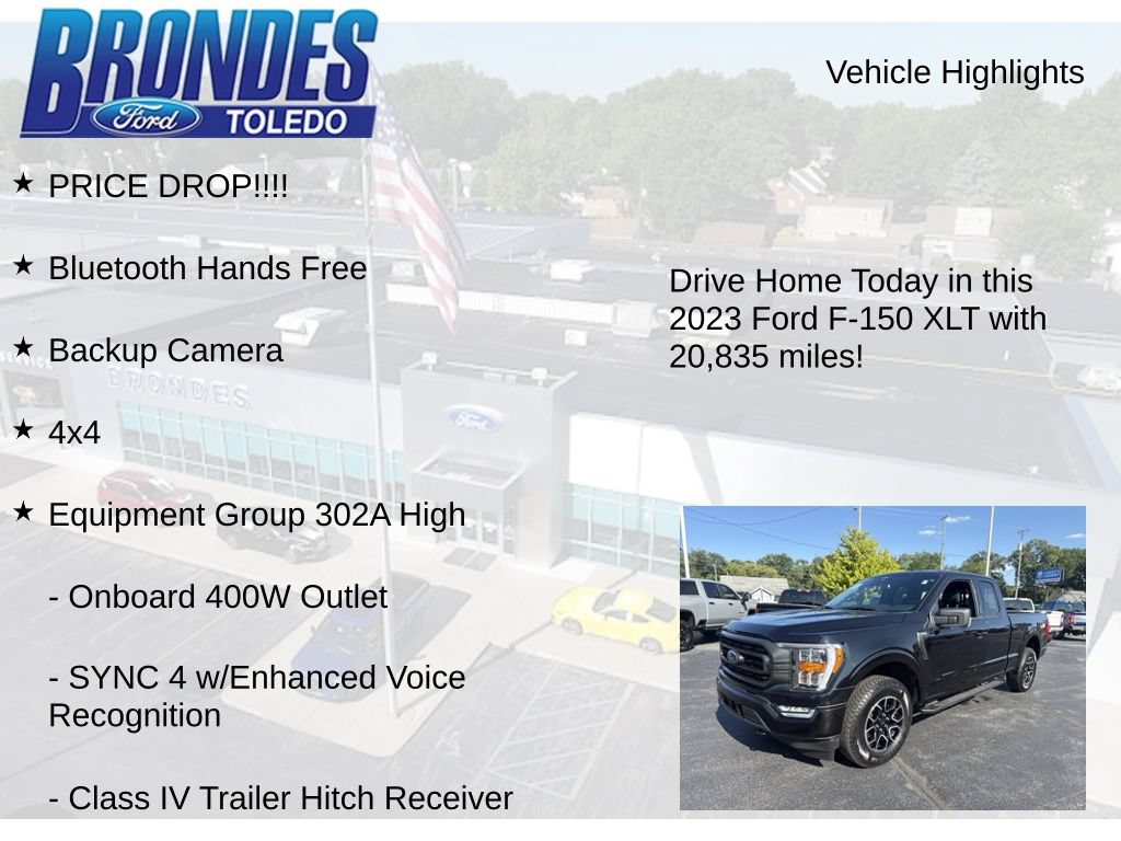Used 2023 Ford F150 XLT w/ Equipment Group 302A High AWD/4WD image 5