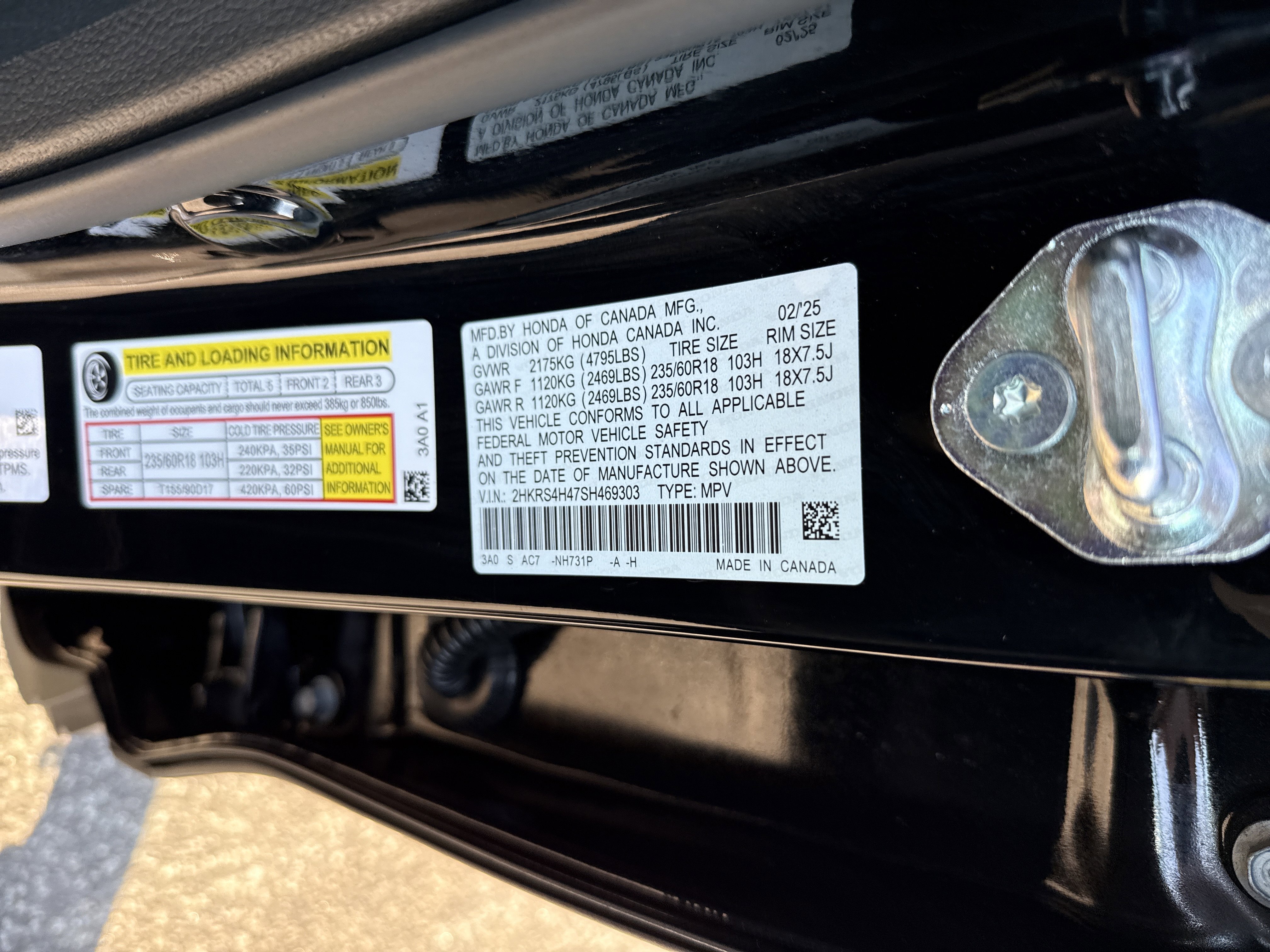Certified 2025 Honda CR-V EX image 35
