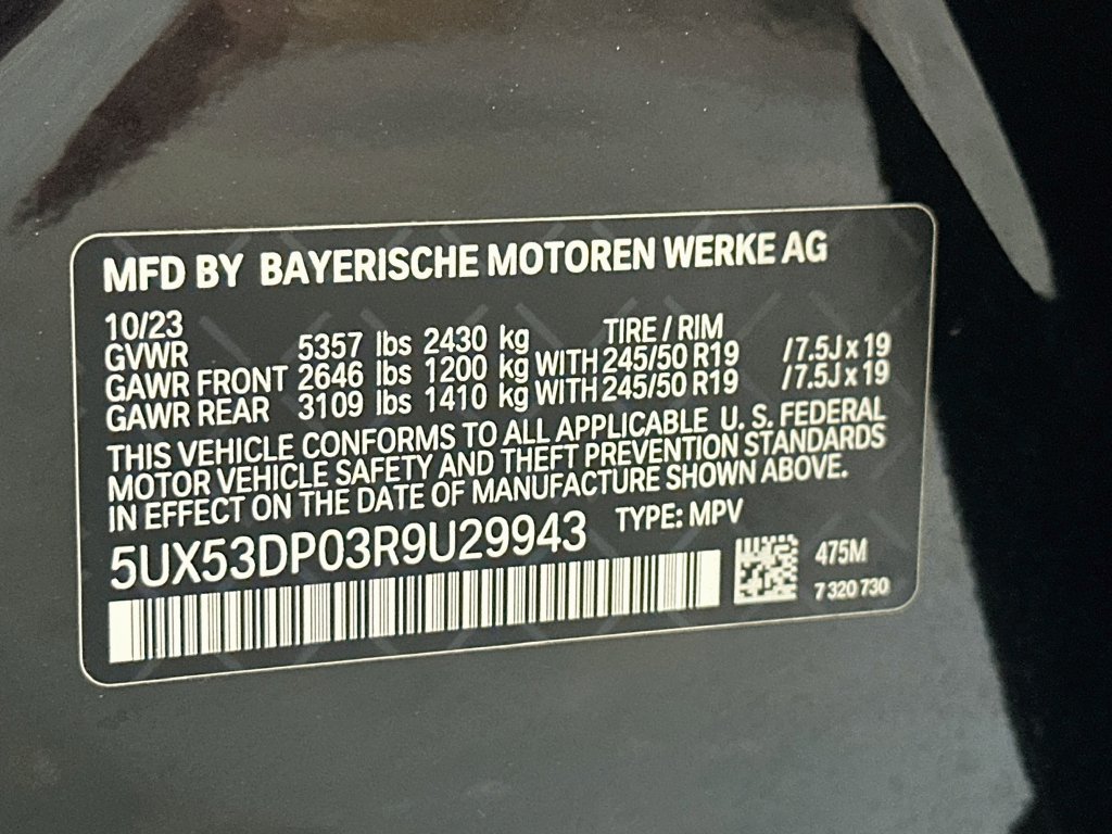 Used 2024 BMW X3 xDrive30i w/ Premium Package AWD/4WD image 33
