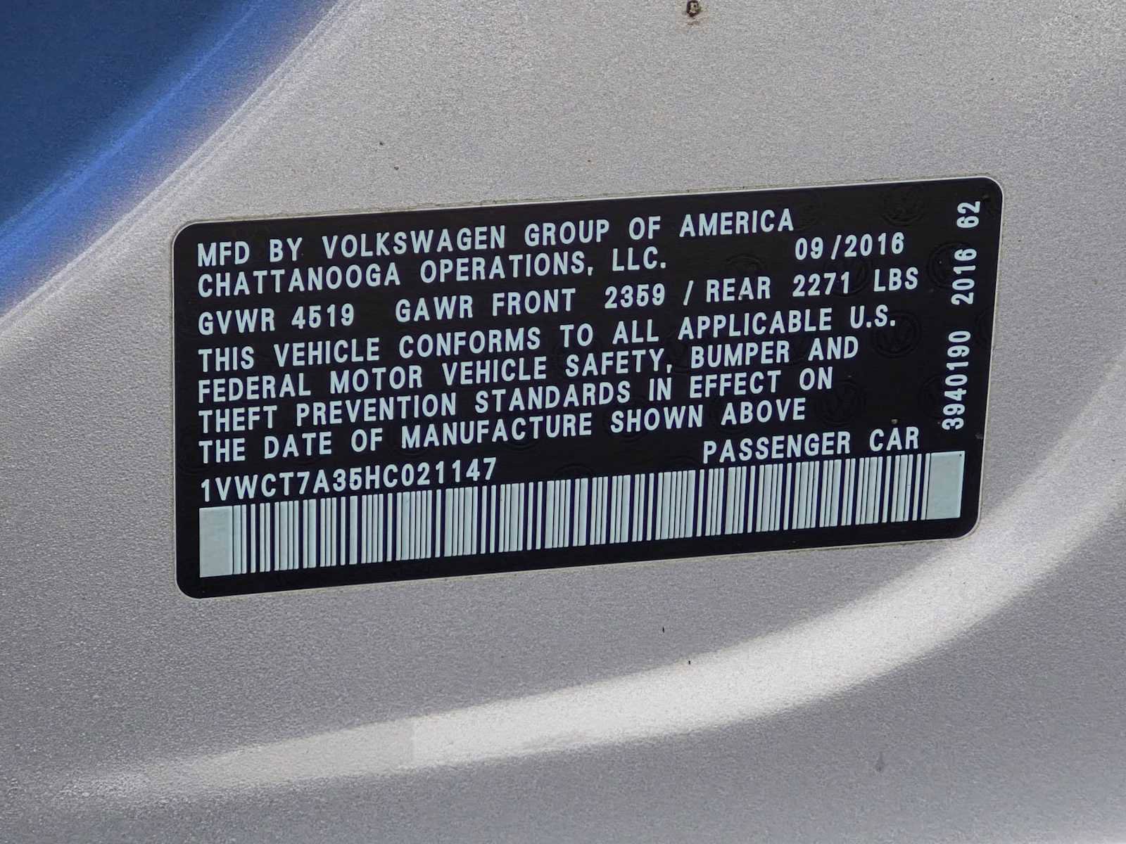 Used 2017 Volkswagen Passat 1.8T SEL Premium FWD image 34