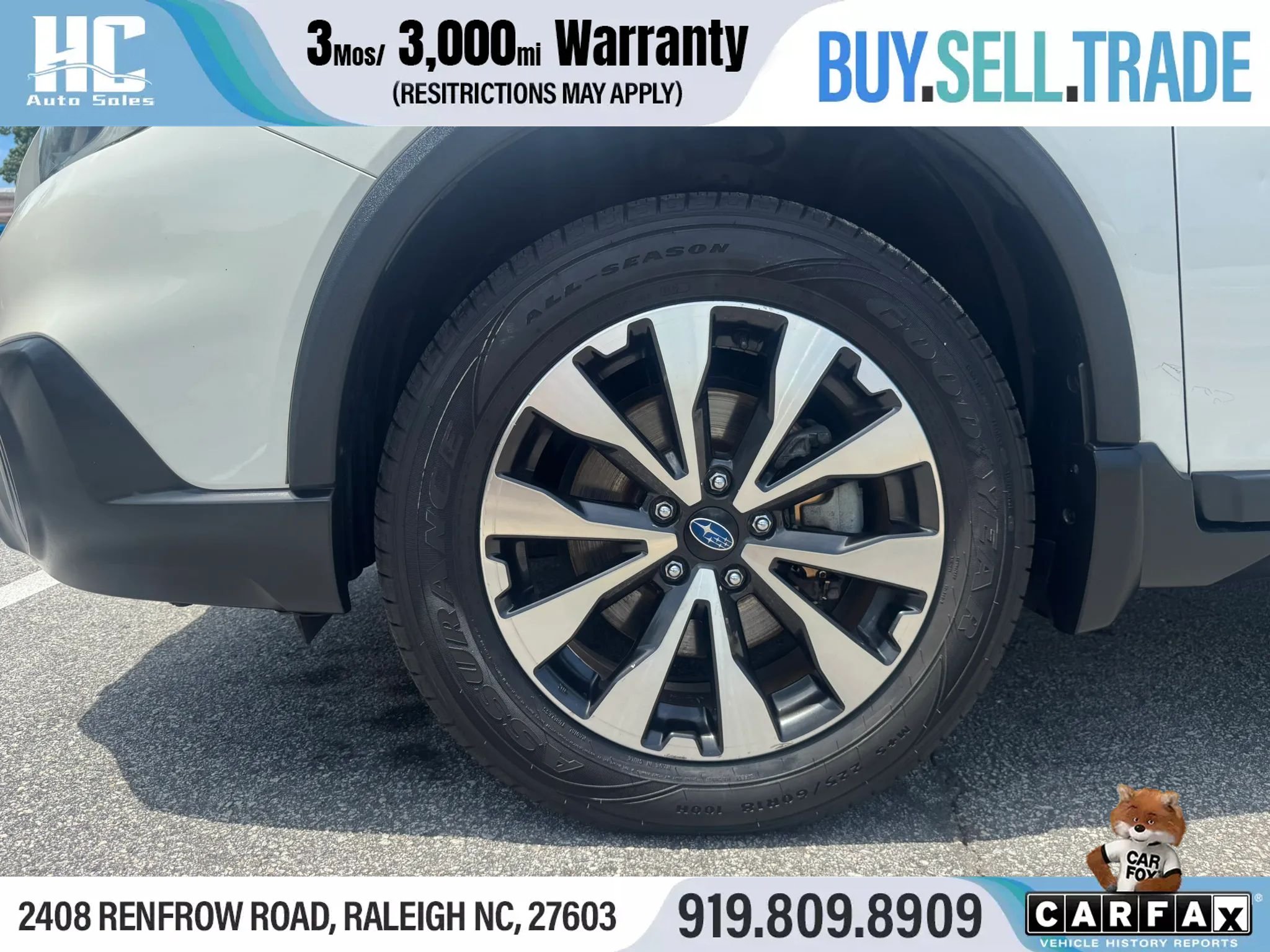 Used 2015 Subaru Outback 2.5i Limited w/ Protection Package #2 AWD/4WD image 10