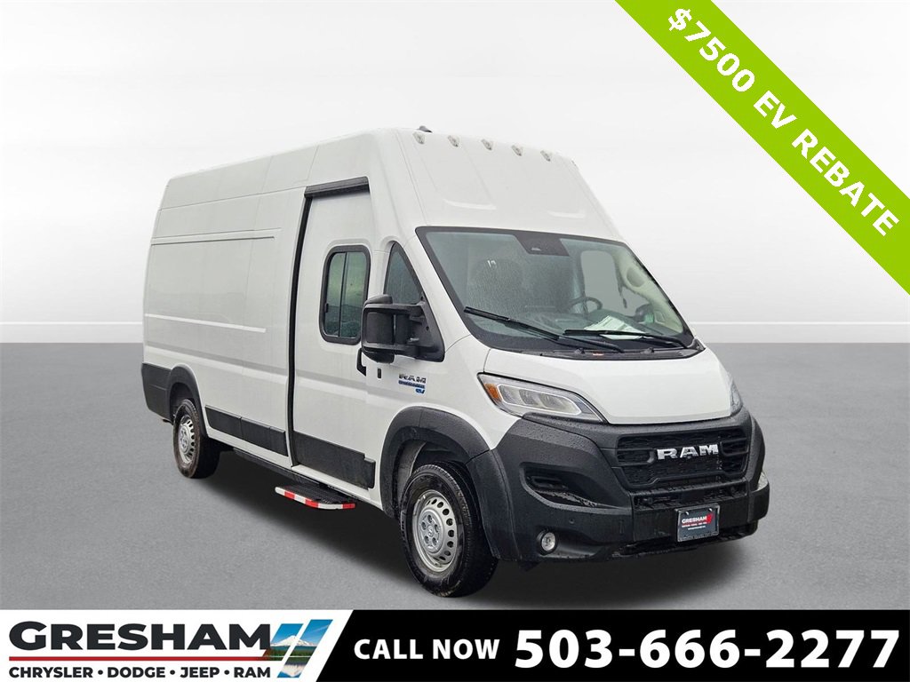 New 2024 RAM ProMaster 3500 w/ Delivery Van Package