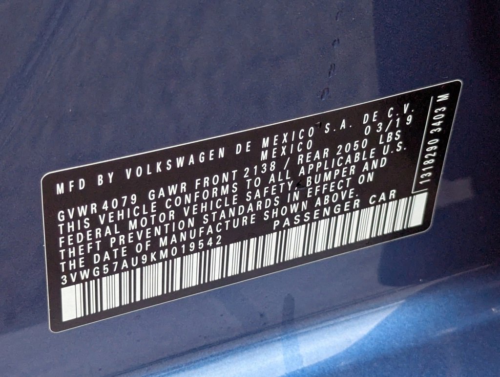 Used 2019 Volkswagen Golf S image 35